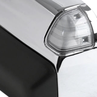 Spec D Left & Right Mirrors Set (Manual-Fold, Chrome): Dodge Ram 1998 - 2002