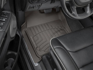 WeatherTech FloorLiner HP Front Floor Mat: Fits Most Ram 1500 Models (2019-2024) - Cocoa