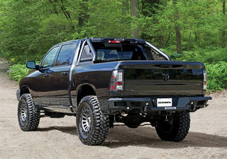 Go Rhino BR20 Textured Black Rear Bumper Replacement (REAR): Fits Ram 1500 / 1500 Classic (11-24)