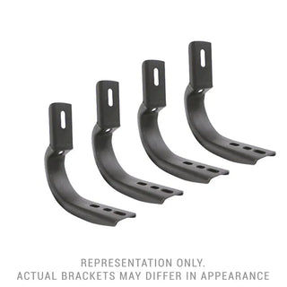 Go Rhino OE Xtreme Cab Length Side Step Brackets: Fits Most Ram 1500 Models (2019-2026)