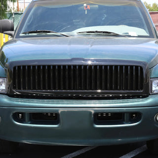 Spec D Vertical Grill (Black): Dodge Ram 1994 - 2002