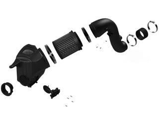 aFe Momentum HD Cold Air Intake System Pro DRY S Filter: RAM 2500/3500 6.7L Cummins 2013-2018