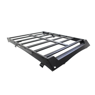 Go Rhino Ceros Low Profile Aluminum Roof Rack: Ram 1500 Crew Cab (19-26) - Textured Black