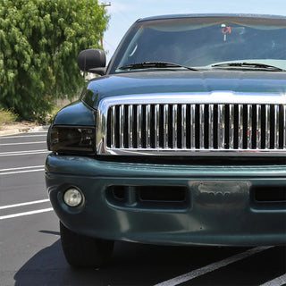 Spec D Projector Halo Headlights (Dark Smoke): Dodge Ram 1994 - 2002