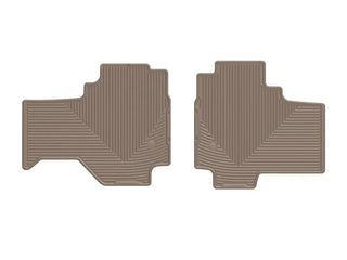 WeatherTech Rear Rubber Mats - Tan: Fits Most Ram 1500 Models (2019-2024)