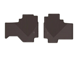 WeatherTech Rear Rubber Mats - Cocoa: Fits Most Ram 1500 Models (2019-2024)