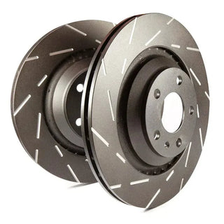 EBC USR Slotted Front Rotors (FRONT): Dodge Ram 2500 / Ram 3500 (94-99)