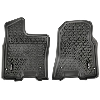 Rugged Ridge Floor Liner Set (FRONT): Fits Most Ram 1500 / 2500 / 3500 Models (2019-2026) - Black
