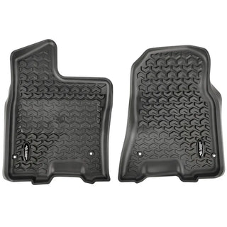Rugged Ridge Floor Liner Set (FRONT): Fits Most Ram 1500 / 2500 / 3500 Models (2019-2026) - Black