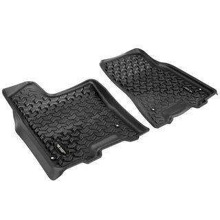 Rugged Ridge Floor Liner Set (FRONT): Fits Most Ram 1500 / 2500 / 3500 Models (2019-2026) - Black