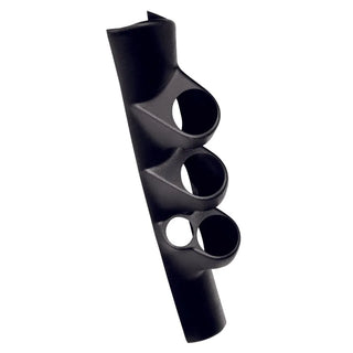 AutoMeter Black 52mm Triple Pillar w/ Speaker: Dodge Ram 1500 / Ram 2500 / Ram 3500 98-02
