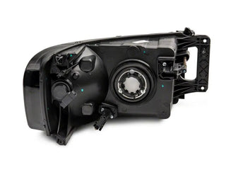 Raxiom Axial Series OEM Style Headlights: Fits Dodge Ram (02-10) - Chrome / Smoked Lens