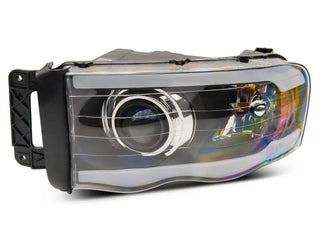 Raxiom LED Projector Headlights w/ Sequential LED Bar (FRONT): Dodge Ram (02-10)