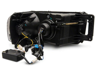 Raxiom LED Projector Headlights w/ Sequential LED Bar (FRONT): Dodge Ram (02-10)
