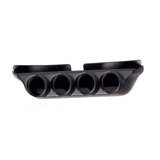 AutoMeter Black Quad Overhead Console Pod: Dodge Ram 1500 (02-08) / Ram 2500 (03-09) / Ram 3500 (03-09)