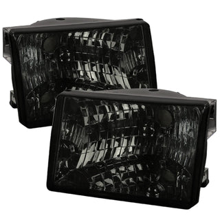 Spec D Crystal Headlights (Smoke): Jeep Grand Cherokee 1993 - 1998
