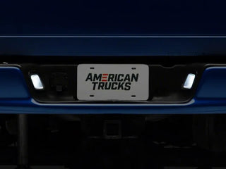Raxiom Axial Series LED License Plate Lamps: Fits Dodge / Ram 1500 (02-18) - Black