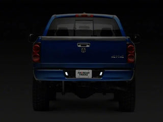 Raxiom Axial Series LED License Plate Lamps: Fits Dodge / Ram 1500 (02-18) - Black