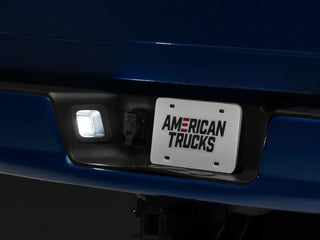 Raxiom Axial Series LED License Plate Lamps: Fits Dodge / Ram 1500 (02-18) - Black