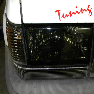 Spec D Crystal Headlights (Smoke): Jeep Grand Cherokee 1993 - 1998