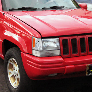 Spec D Corner Lights (Chrome): Jeep Grand Cherokee 1993 - 1998