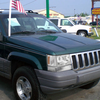 Spec D Corner Lights (Chrome): Jeep Grand Cherokee 1993 - 1998