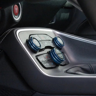 American Brother Designs Interior Knob Covers: Chrysler 300 & Dodge Charger 2015 - 2023