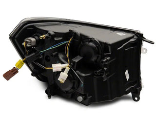 Raxiom Axial Sequential LED Bar Black Housing Headlights (FRONT): Fits Dodge / Ram (02-18)
