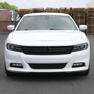 Spec D Sequential LED Projector Headlights (Matte Black): Dodge Charger 2015 - 2023