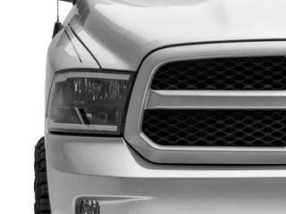 Raxiom Axial Series Black Housing Headlights w/ LED Bar (F&R): Fits Dodge / Ram (02-18)