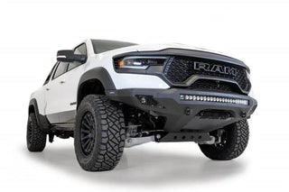Addictive Desert Designs Stealth Fighter Front Bumper (FRONT): Ram 1500 TRX (19-24) - Hammer Black