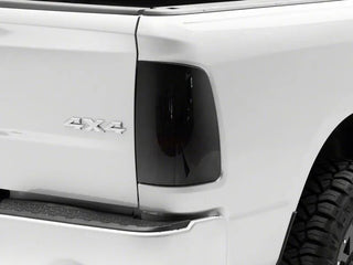Raxiom Axial Series LED Tail Lights - Black Housing Smoked Lens (REAR): Fits Dodge / Ram (02-18)