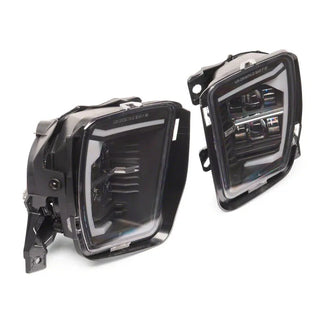 Raxiom Axial Series LED Fog Lights w/ DRL: Fits Most Ram 1500 Models (2011-2018)