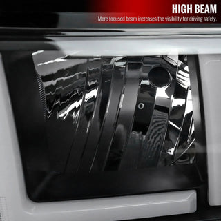 Spec D DRL LED Headlights (Black): Ram 2500 & 3500 2019 - 2024