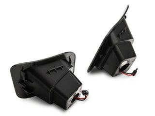 Raxiom Axial Series LED License Plate Lamps - Smoked: Fits Most Ram 1500 Models (2011-2018)