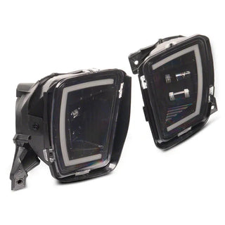 Raxiom Axial Series LED Fog Lights w/ LED DRL: Fits Most Ram 1500 Models (2011-2018)