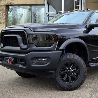Spec D DRL LED Headlights (Smoke): Ram 2500 & 3500 2019 - 2024