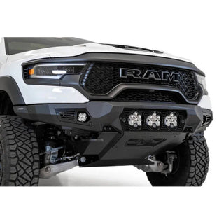Addictive Desert Designs Bomber Front Bumper (FRONT): Ram 1500 TRX (19-24) - Hammer Black