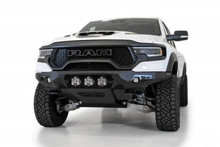 Addictive Desert Designs Bomber Front Bumper (FRONT): Ram 1500 TRX (19-24) - Hammer Black