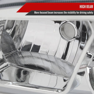 Spec D Sequential LED Headlights (Chrome): Dodge Charger 2006 - 2010