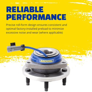 Moog Front Hub Assembly: Fits Most Dodge Ram Models (2002-2010)