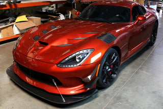 APR Carbon Fiber Front Fender Vents: Dodge Viper 2013 - 2017 (ACR Extreme ONLY)