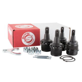 Synergy Adjustable Non-Knurled Ball Joint Kit (FRONT): Fits Ram 1500 / 2500 / 3500 HD 4x4 (02-18)