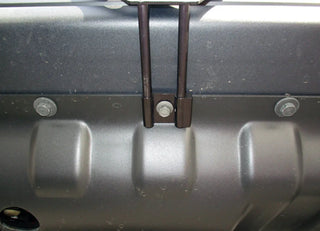 StoNSho Quick Release Front License Plate Bracket (FRONT): Jeep Wrangler JK Metal Bumper (12-18)