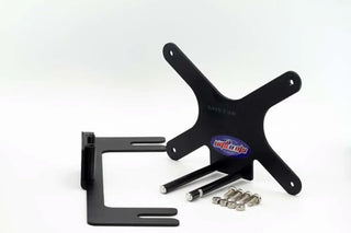 Sto N Sho Quick Release Front License Plate Bracket: Jeeps With Off Road Bumpers WIth Roller Fairlead