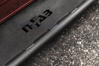 N-Fab Roan Textured Black Running Boards Cab Length: Fits Ram 1500 / 2500 / 3500 (11-26)