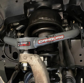 Camburg 1.25in Perf Uniball Upper Arms (FRONT): Fits Dodge / Ram 1500 (09-24) w/ Covers