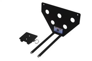 StoNSho Quick Release Front License Plate Bracket: Jeep Wrangler JL / Gladiator (18-25) w/ Hardware