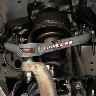 Camburg 1.25in Perf Uniball Upper Arms (FRONT): Fits Dodge / Ram 1500 (09-24) w/ Covers