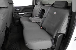 Covercraft Carhartt SeatSaver Front Covers: Fits Dodge / Ram (02-18) - Gravel